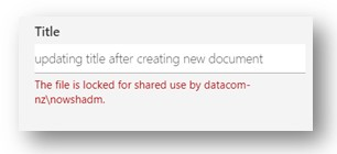 SharePoint 2019 - File gets locked by default to author and not allowed ...