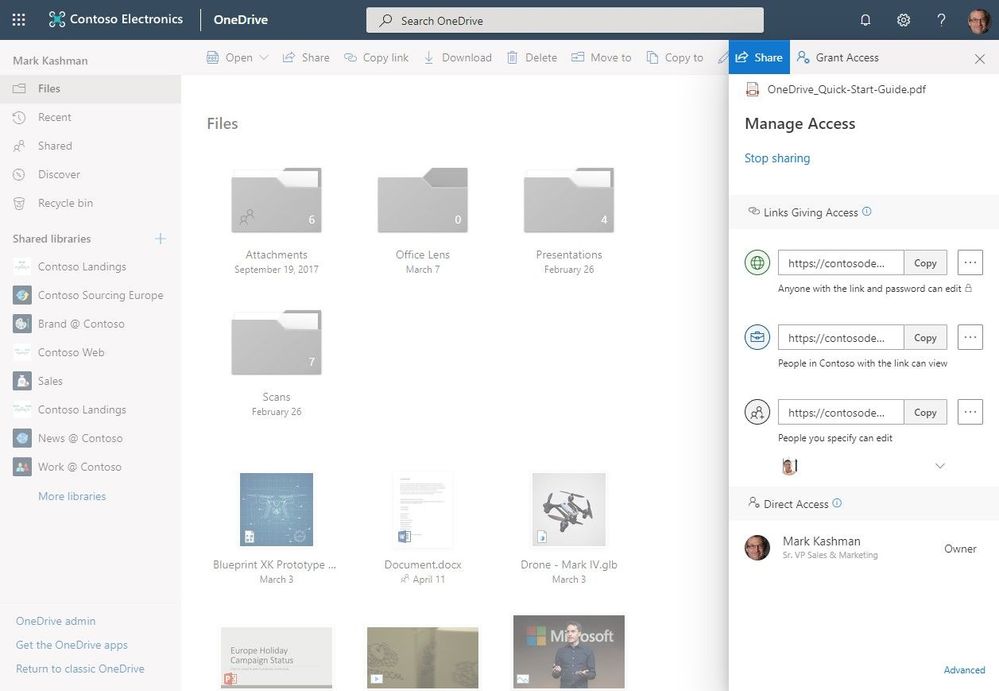 OneDrive_roadmap-rollup-April-2019_002_updated-manage-access-pane_classic-UI.jpg