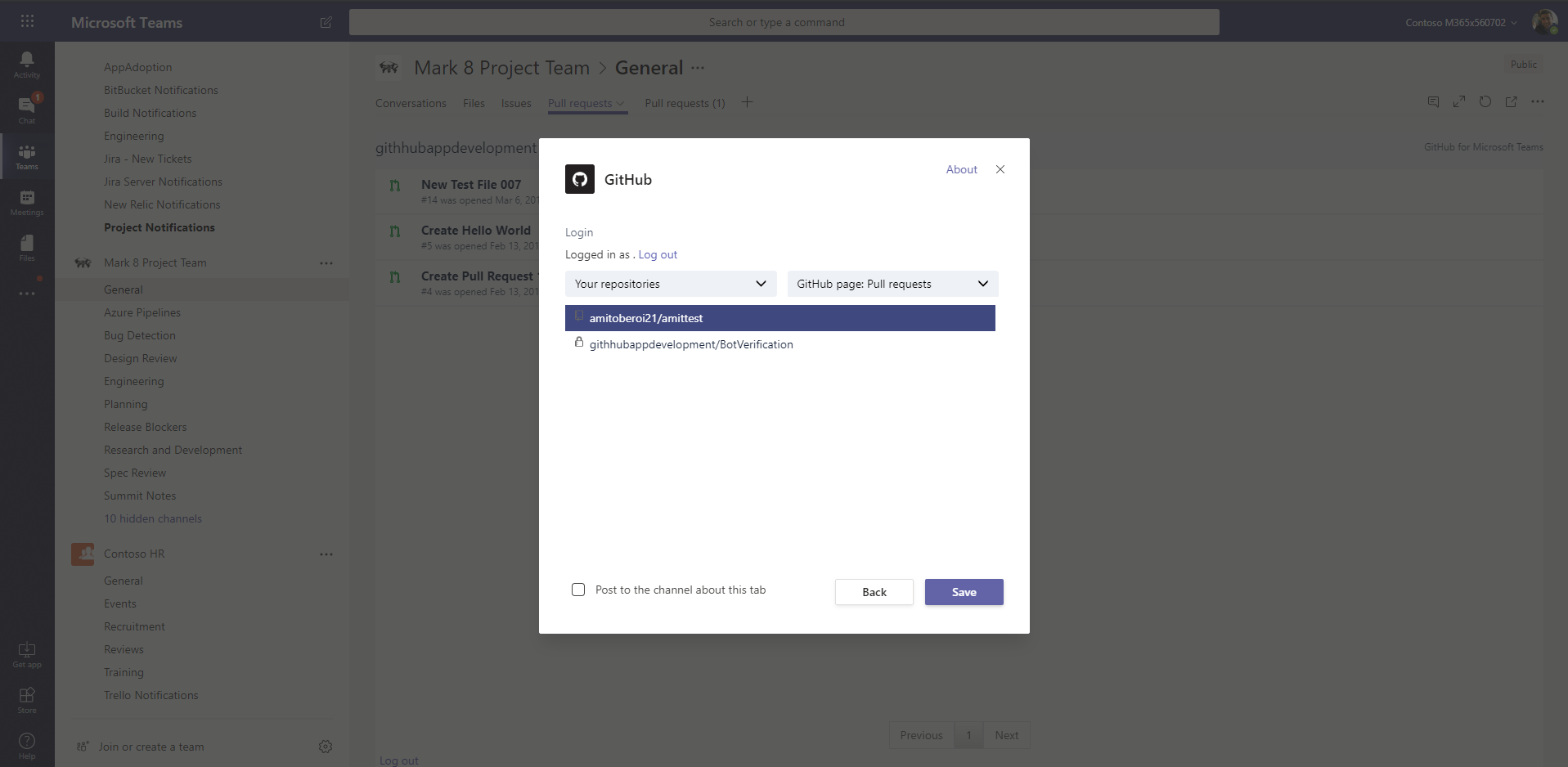 GitHub! Code better together with GitHub and Microsoft Teams ...