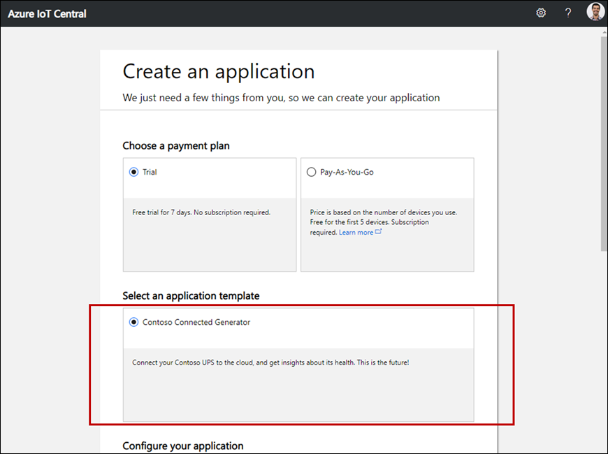 Creating app with template.png