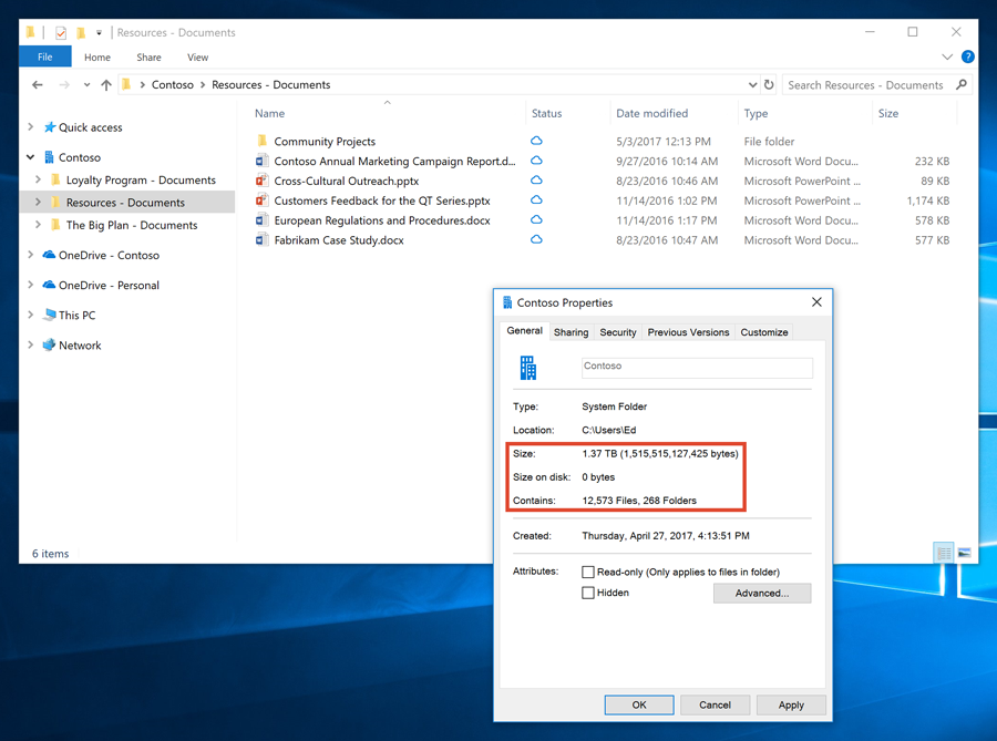 Introducing OneDrive Files On-Demand and other features making it easy ...
