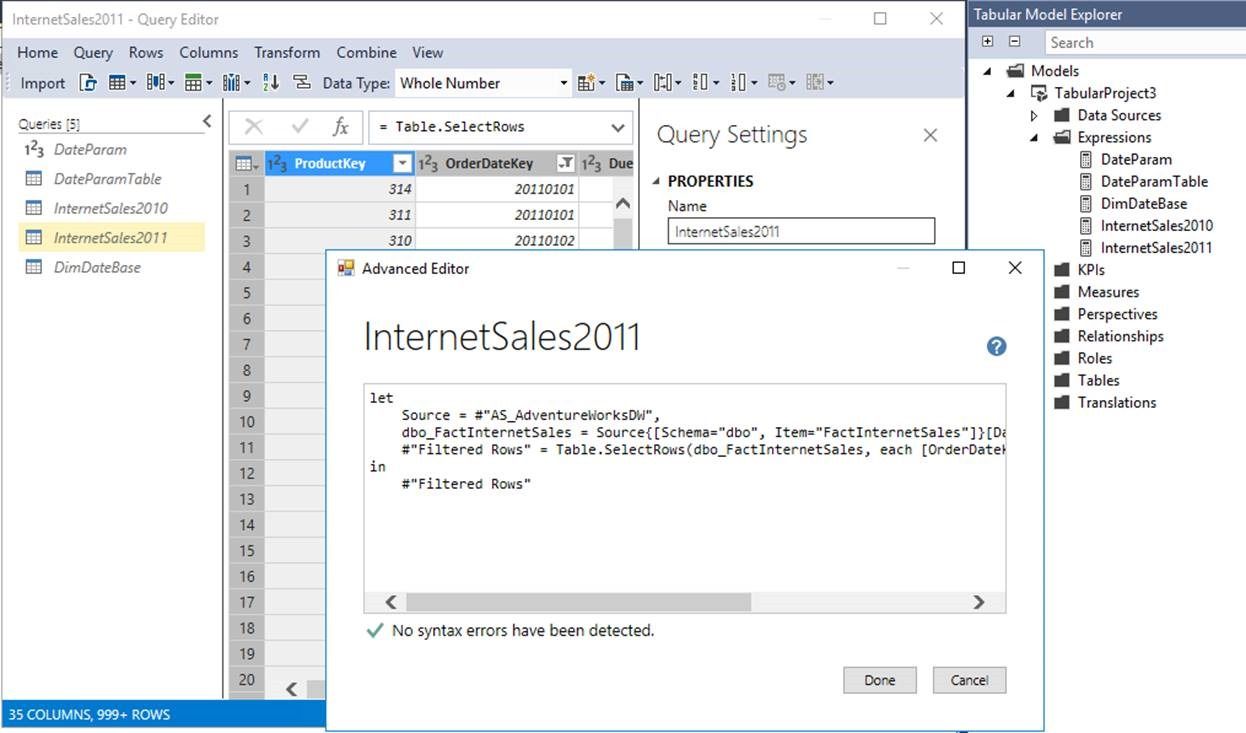 Azure Analysis Services new modeling and tooling features | Microsoft ...