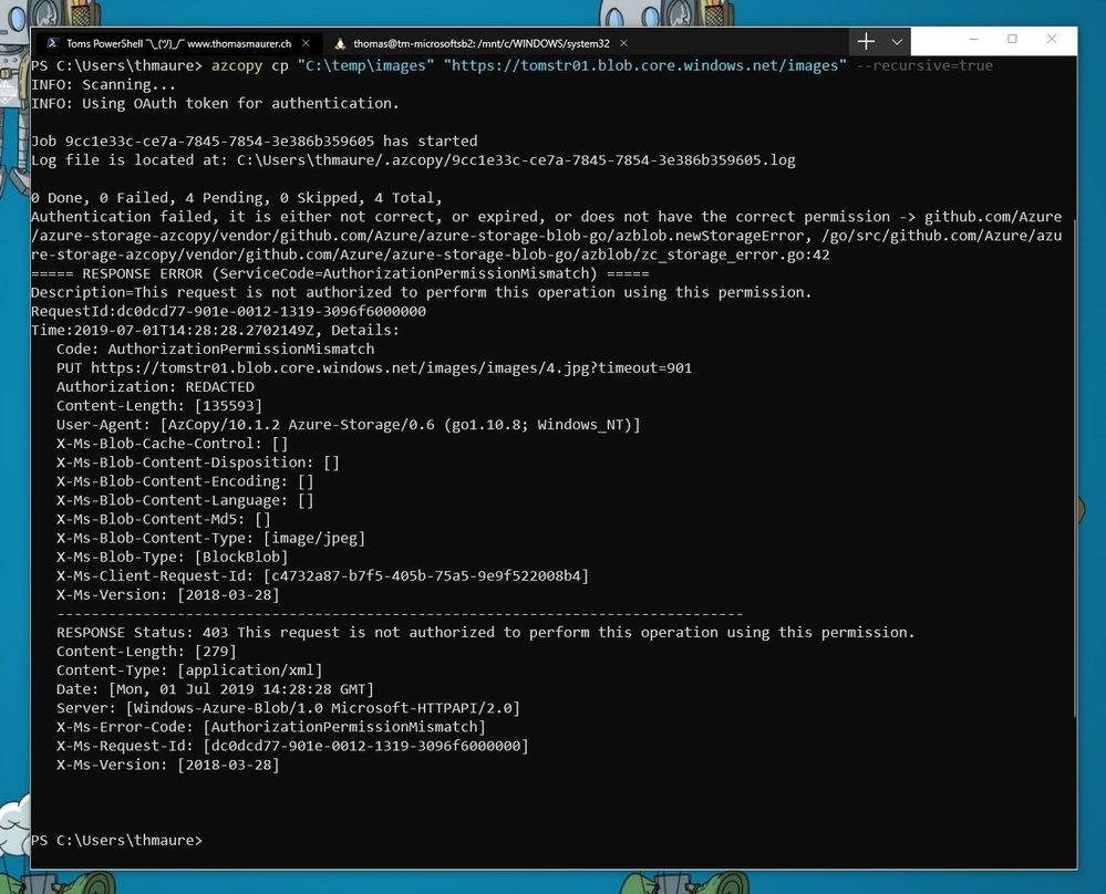 AzCopy Copy Failed 403 permission.jpg
