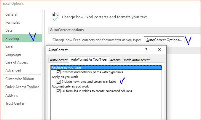 Tables no longer expand automatically | Microsoft Community Hub