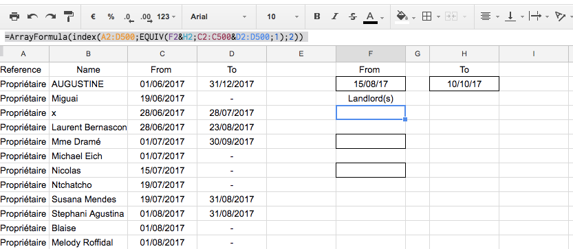 Choose one approximate value between two dates | Microsoft Community Hub