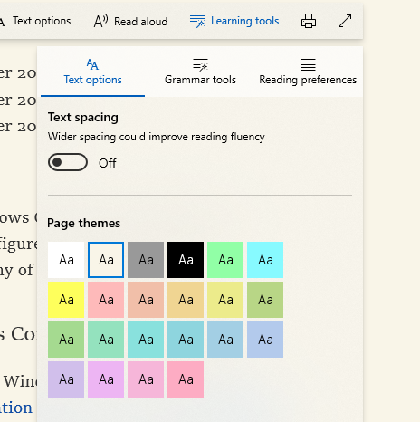 [ALL FIXED] Improvements Needed on Reading View mode text options ...