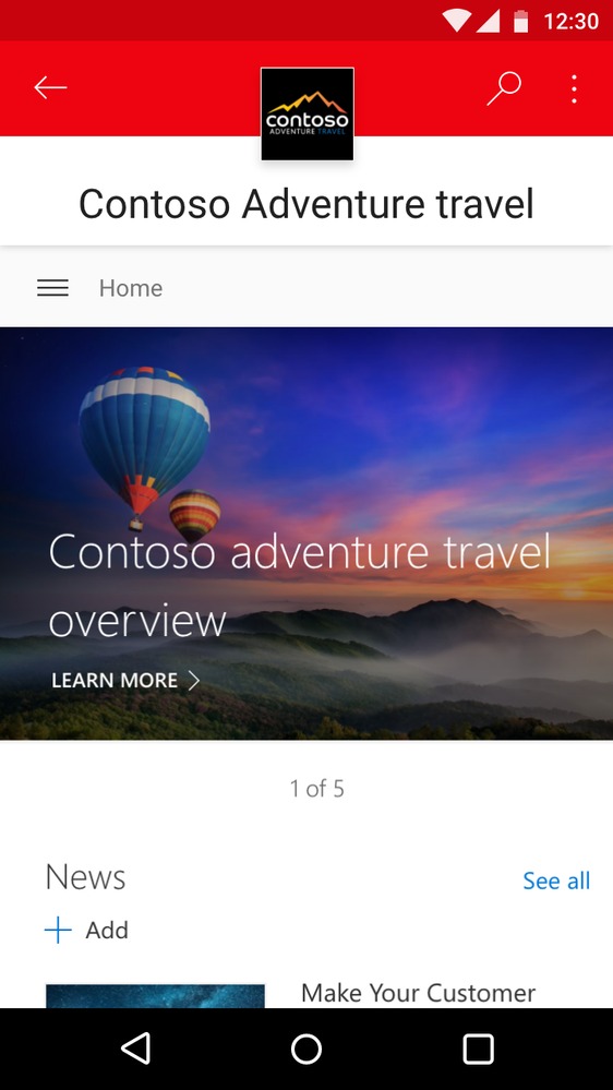 AndroidCommSiteScreenshot.png