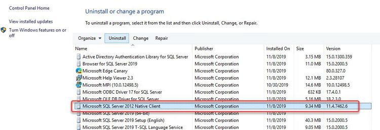 SQL Server 2019 Installation Error - An error occurred for a dependency ...