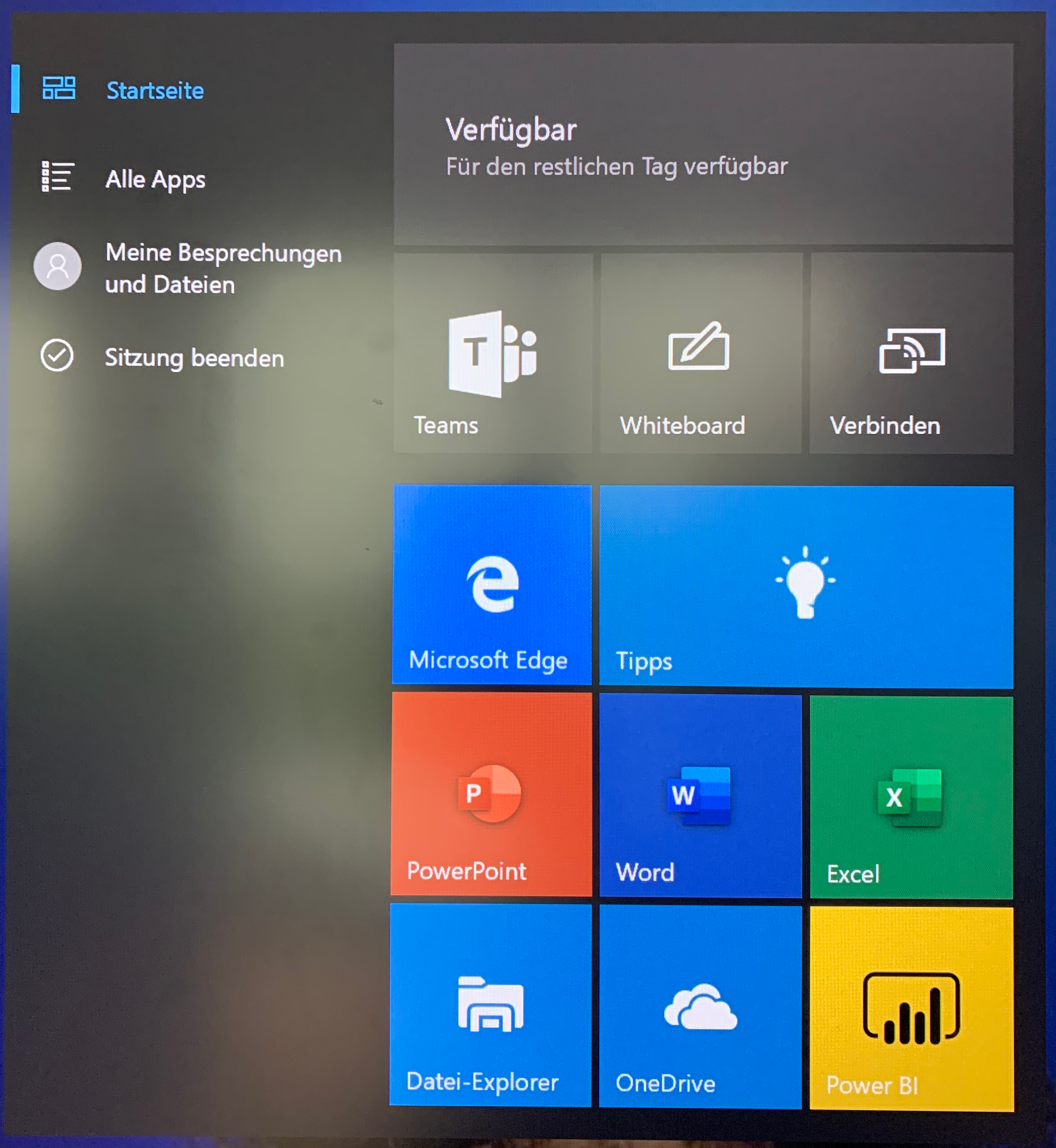 How to configure /change the start screen menue of HUB 2s | Microsoft ...