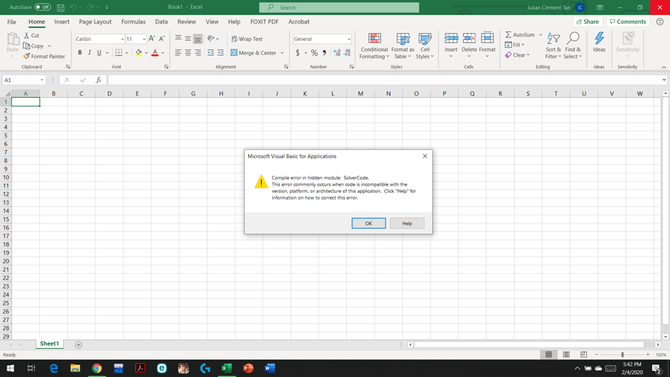 EXCEL SOLVER ADD IN PROBLEM | Microsoft Community Hub