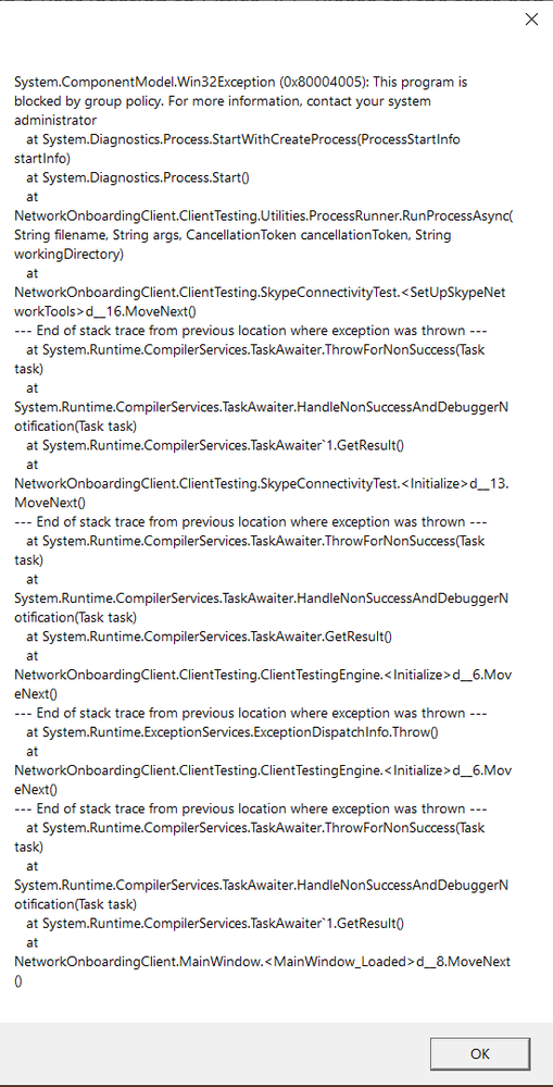 Network Performance Tool error.png