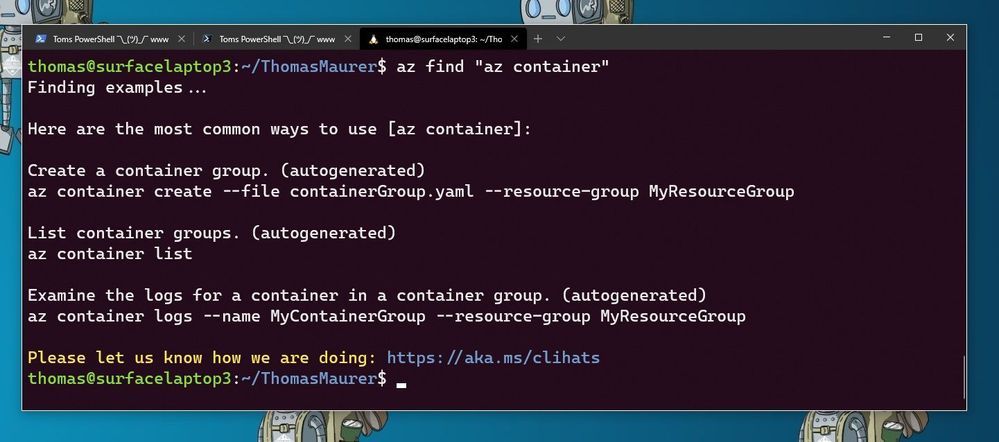 Azure Find Azure CLI Group.jpg