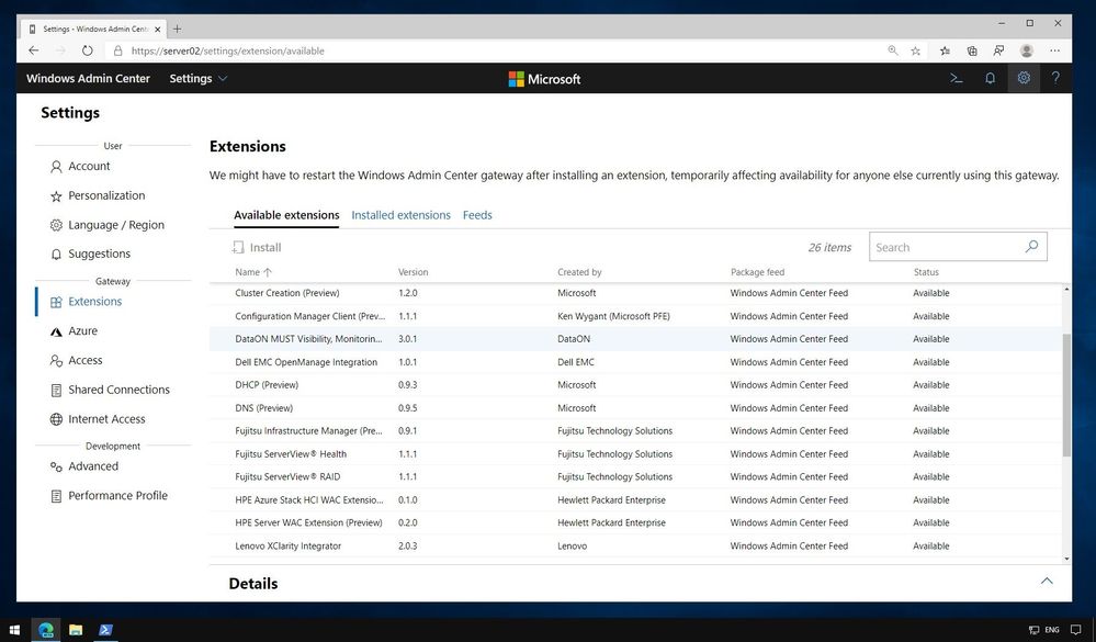 Windows Admin Center Extensions.jpg