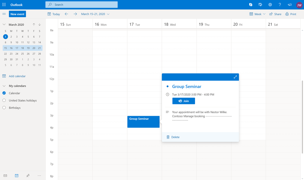 Bookings Online Meeting Join Calendar OWA.png