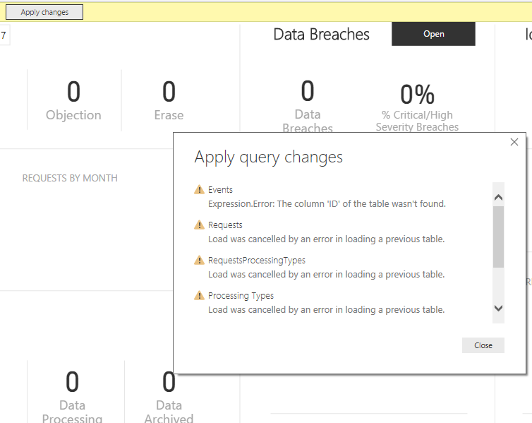 GDPRActivitHub issue.PNG