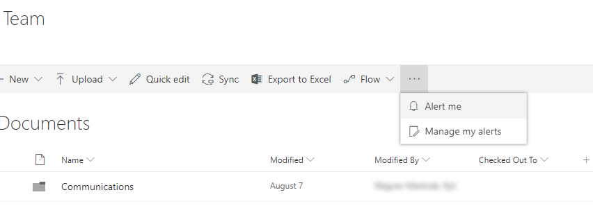 SharePoint - Alert Me.png