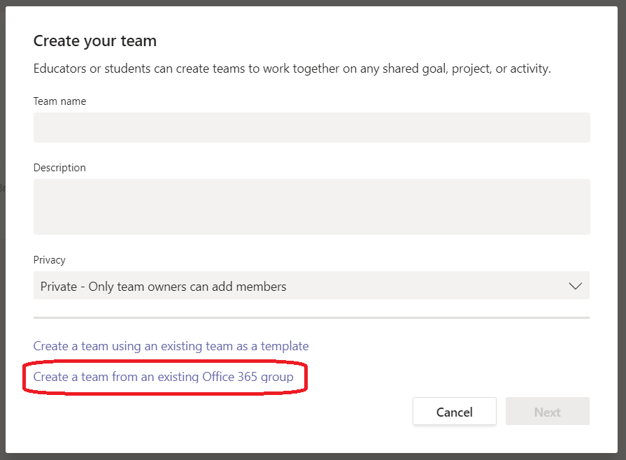 create team from group.png