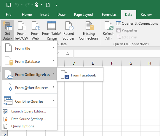 Power Query data source settings missing SharePoint list connection ...