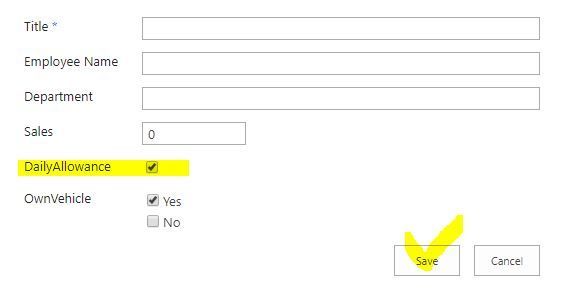 Disable Check box after SAVE event. | Microsoft Community Hub
