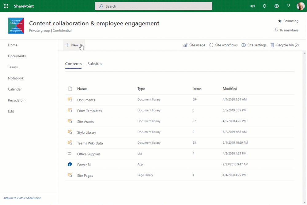 Create a SharePoint list from Excel! Available to to customers in ...