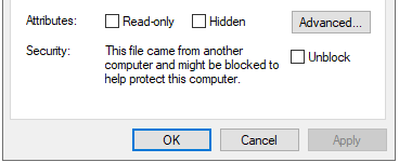Untrusted downloads | Microsoft Community Hub