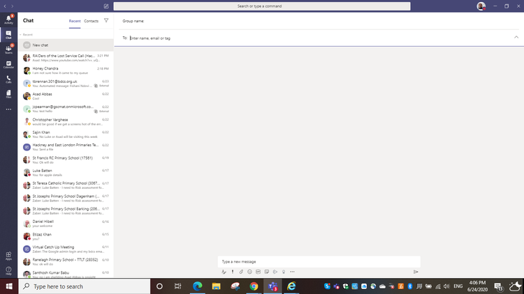 Microsoft teams app icons and text have all gone small how do i re ...
