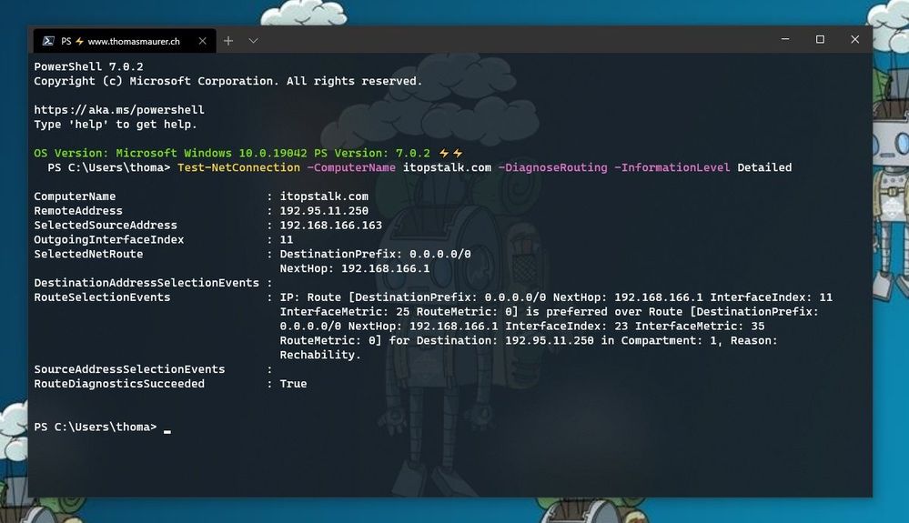 PowerShell Diagnose Routing.jpg