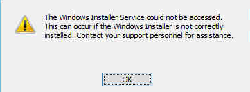 windows server installer service cannot be accessed Windows server 2012 ...