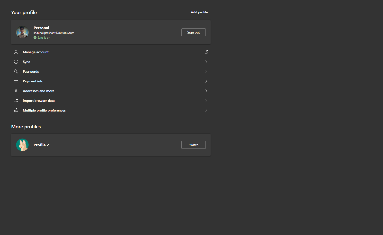 New profile created automatically and stays forever | Microsoft ...