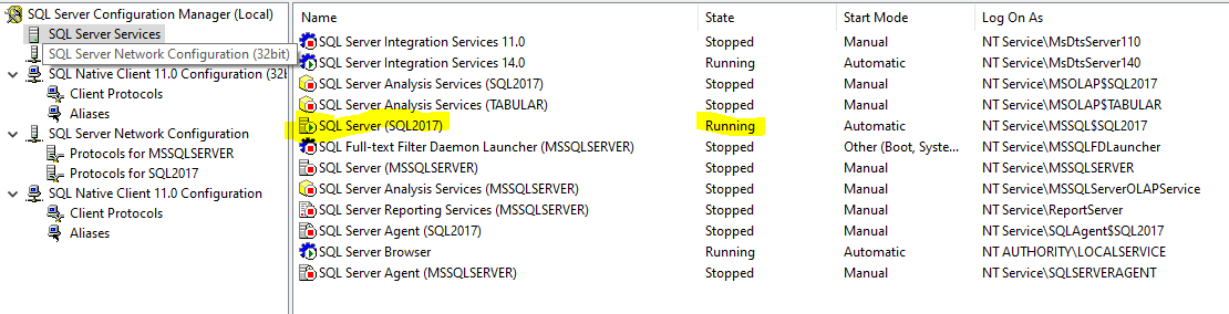 SQL Server Configuration Manager : Reporting Service Missing ...