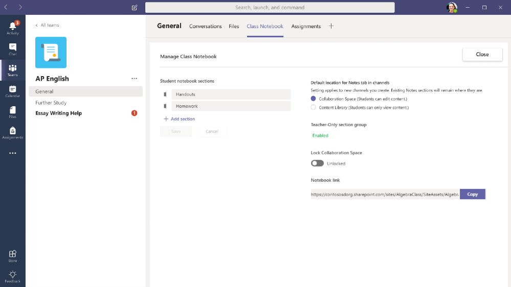Manage Notebooks - set Channel Default (1).png