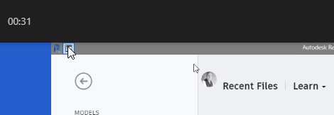 During screen sharing a partner with screen access can't the top window ...