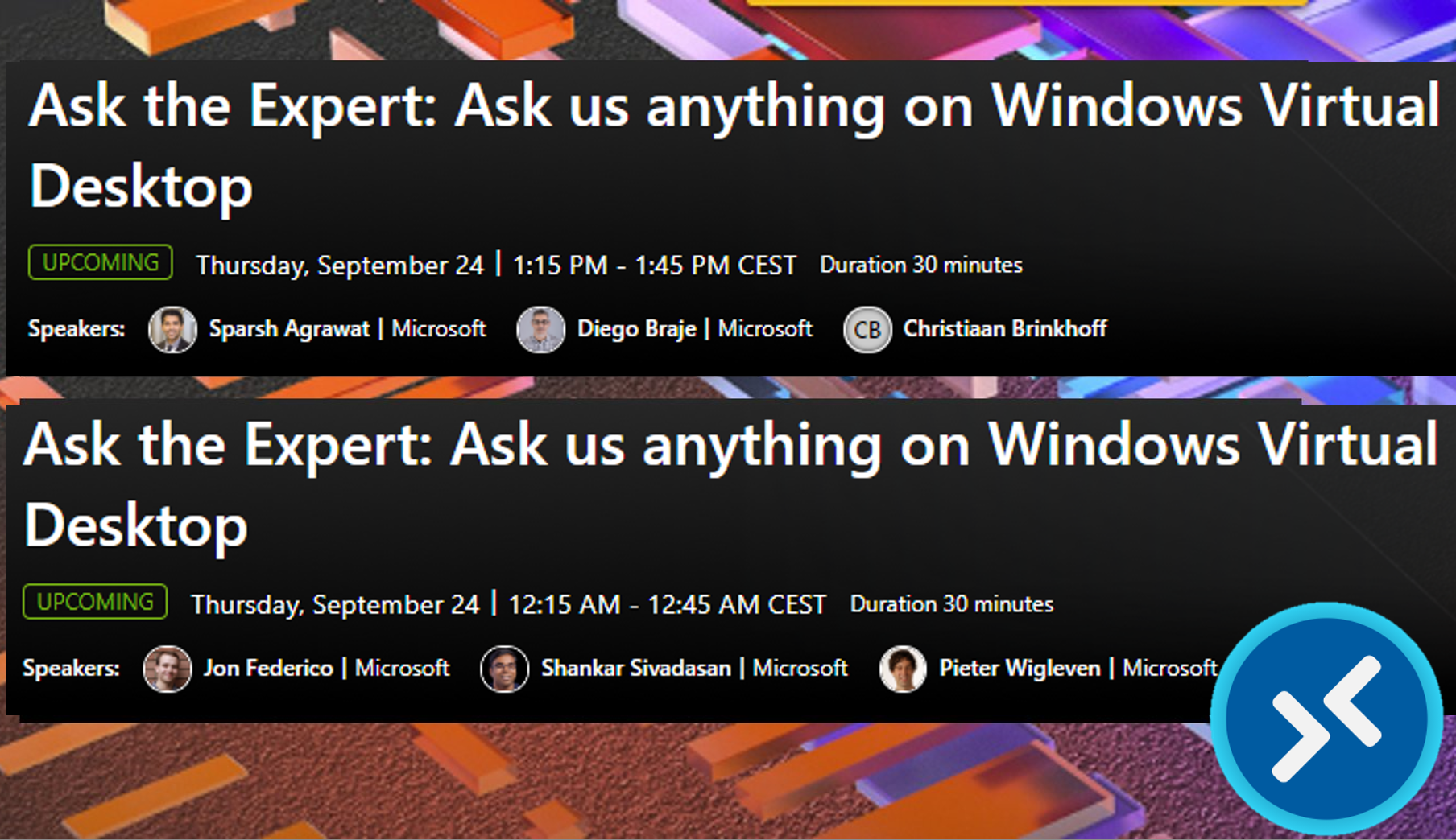 Ask us anything on Windows Virtual Desktop! | Microsoft Community Hub
