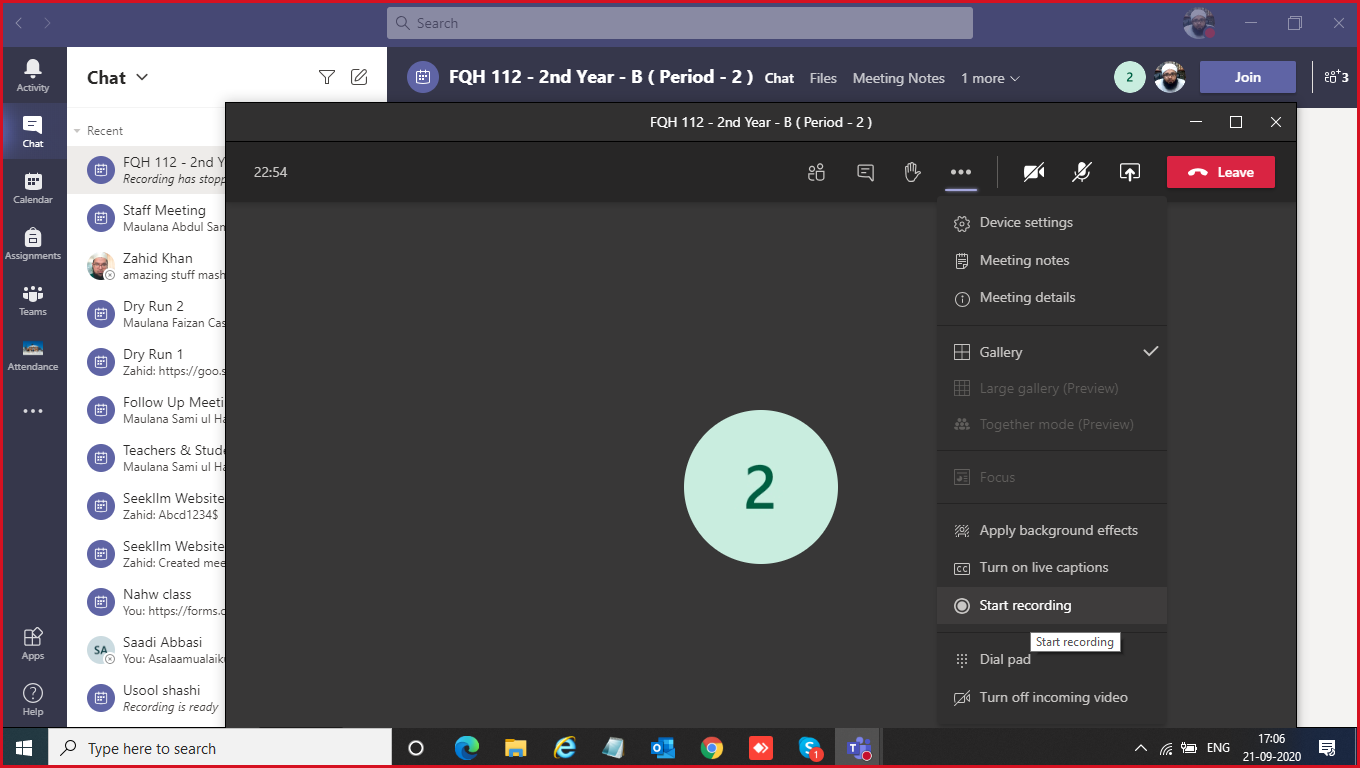 MICROSOFT TEAMS AUTOMATICALLY START RECORDING visual data 6