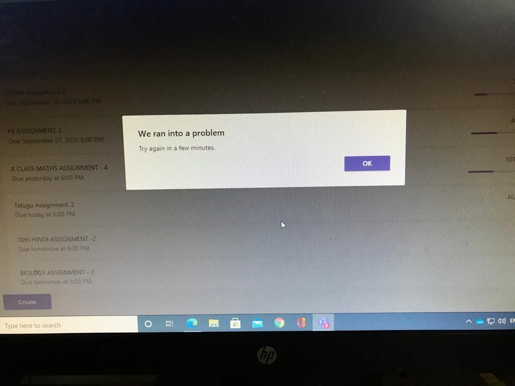Assignments not opening in Teams | Microsoft Community Hub