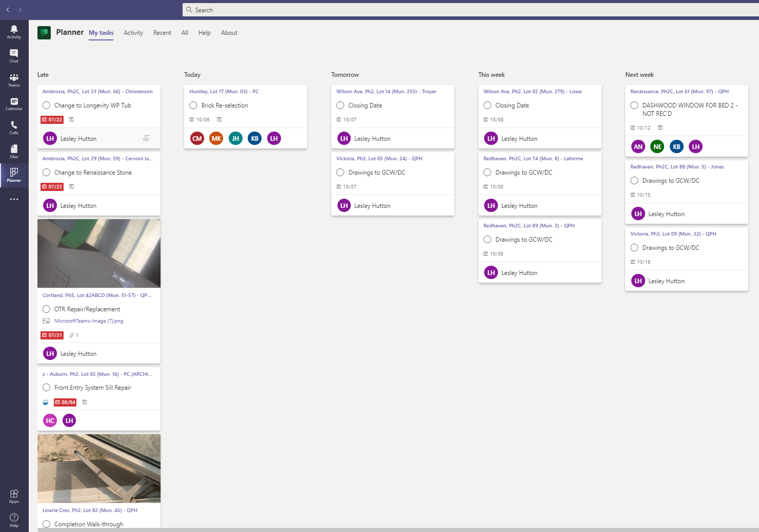 Board View Missing for "My Tasks" | Microsoft Community Hub