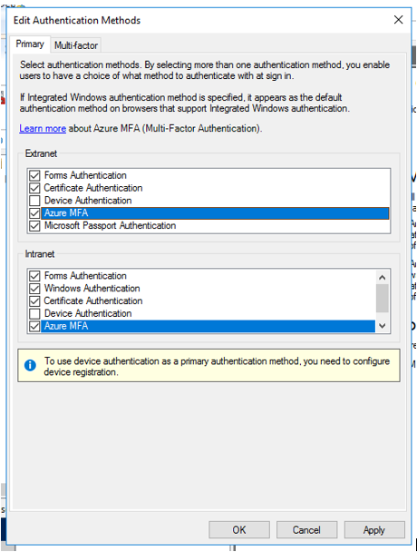 How to test MFA on a ADFS server | Microsoft Community Hub