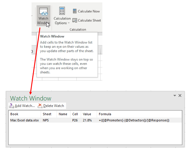 Watch Cells and Formulas with the Watch Window | Microsoft Community Hub