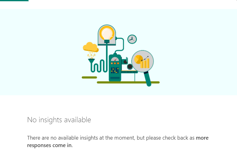 No insights available under the Ideas | Microsoft Community Hub