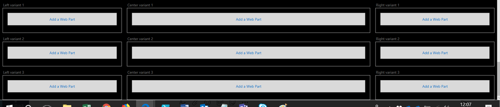 Blank webpart zones at the bottom of the page.PNG