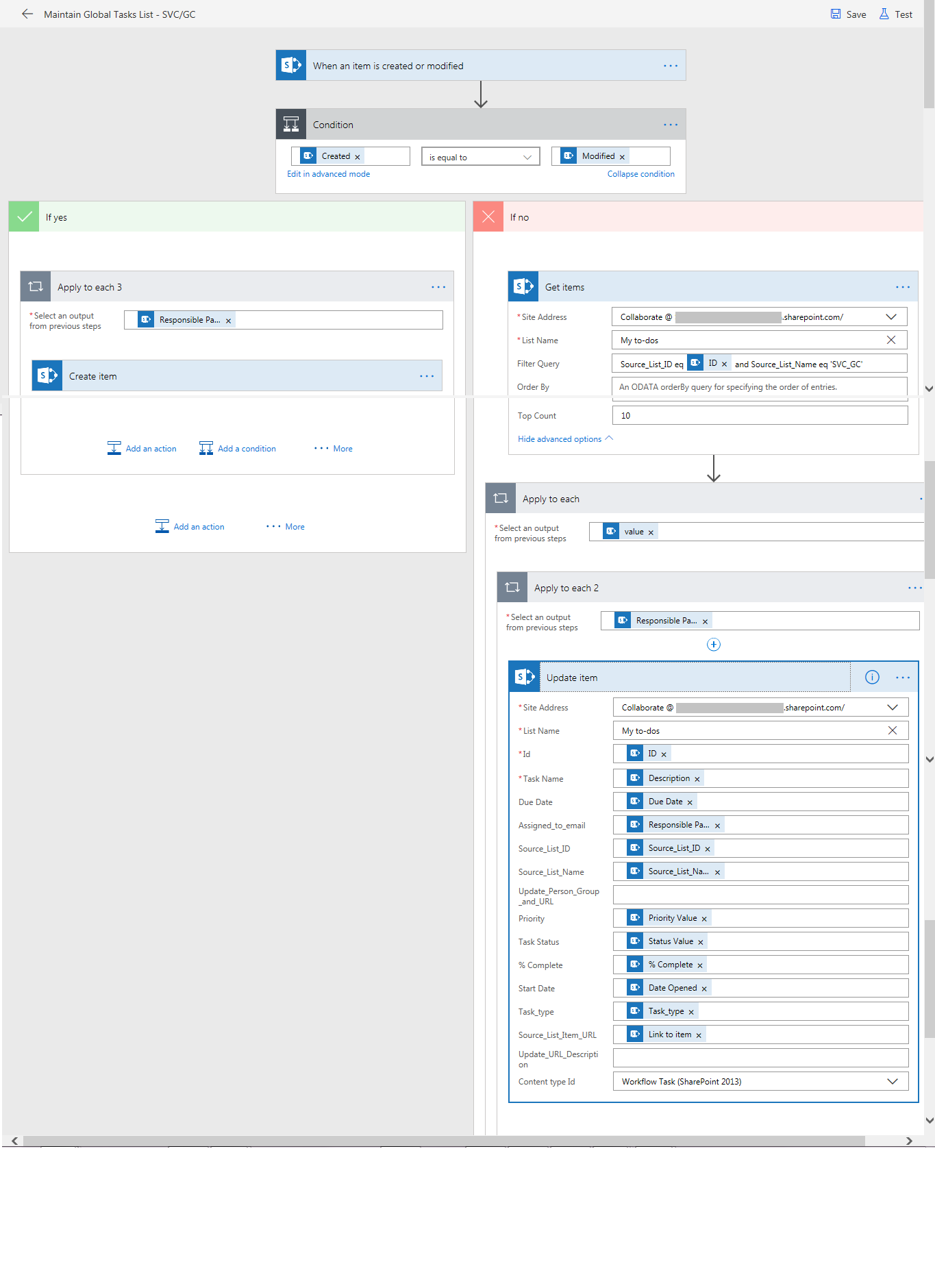 Microsoft FLOW - Issues handing columns with multiple values ...