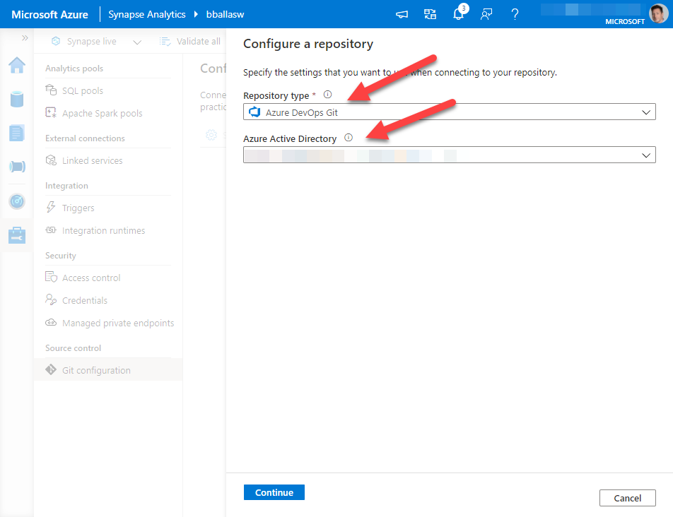 Connect Azure Synapse Studio2.png