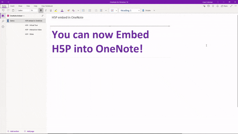 Announcing new H5P and OneNote integration to help bring interactive ...