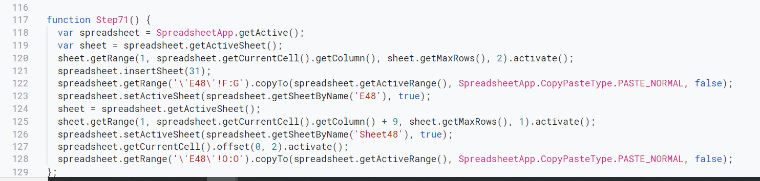 Creating Macro: Copy/Paste info from current sheet>Opens new sheet ...