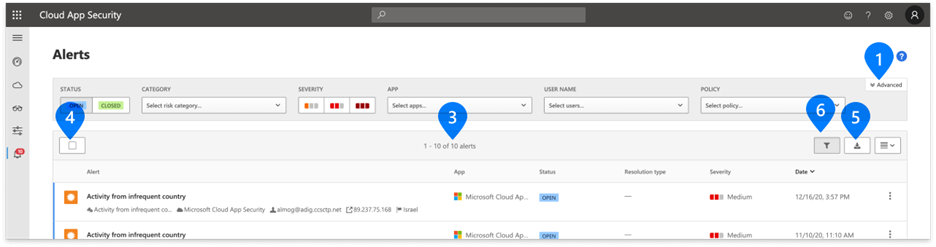 Microsoft Cloud App Security User Interface Updates Microsoft