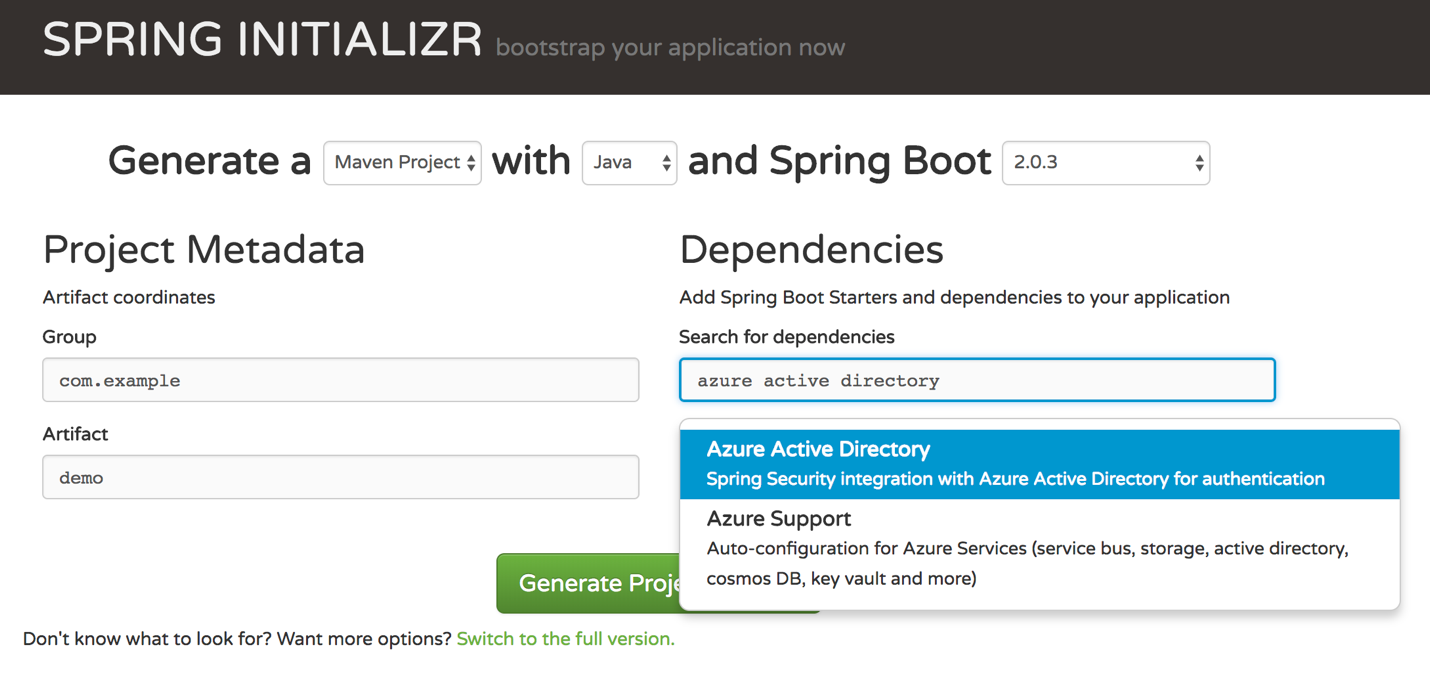 Use Azure Active Directory with Spring Security 5.0 for OAuth 2.0 ...