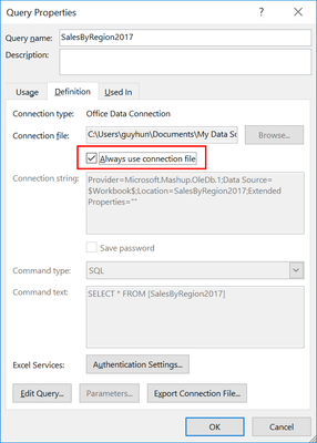 Always Use Connection File.png