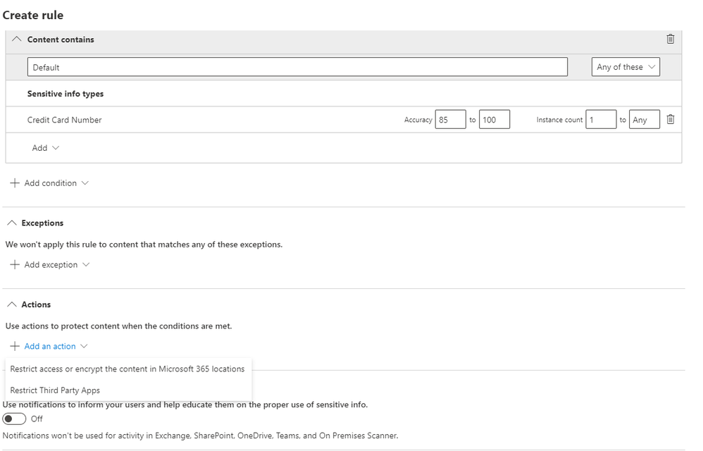 DLP create rule restrict third party apps.PNG