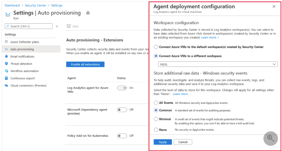 ASC auto provisioning | Microsoft Community Hub