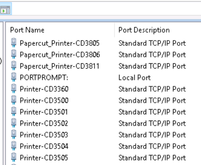 Need help changing Printer Port Name in Bulk | Microsoft Community Hub